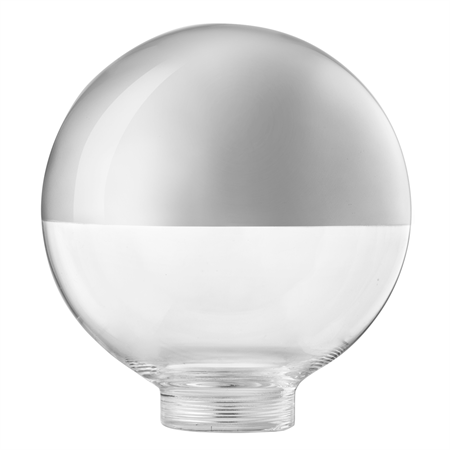 Glob-glas 100mm Toppf. Silver 31,5mm